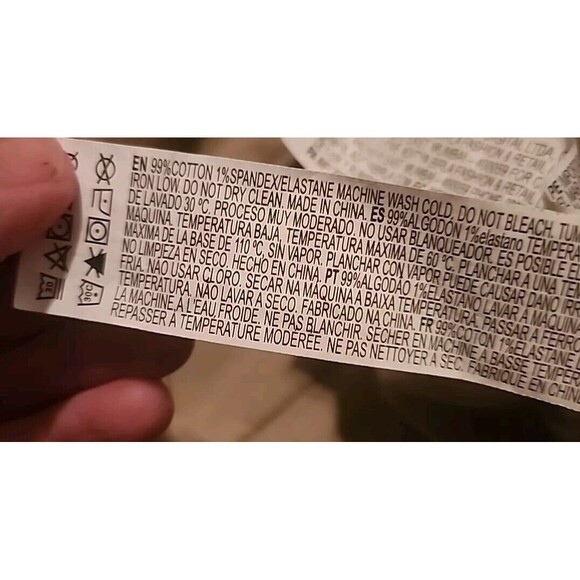 Women's Corduroy Pants Tan Small Forever 21 Flare Utility Oatmeal Wide-Leg - Picture 5 of 7